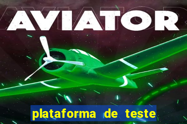 plataforma de teste de jogos pg